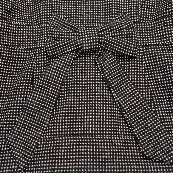 NEW Large Coat Black pink polka dots Bow back-lined Warm! Pink envelope junior - Picture 3 of 7